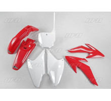 Набір пластикових обвісів HONDA crf 230 '08-'14 колір oem (червоний/білий) (ho117e999) (ho117e999)