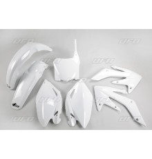 Пластиковий комплект  UFO HONDA crf 250r '08-'09 колір білий = ho112be041 (ho112e041)