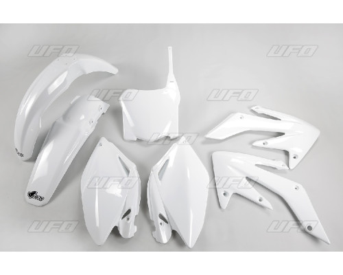 Пластиковий комплект UFO HONDA crf 250r '08-'09 колір білий = ho112be041 (ho112e041)