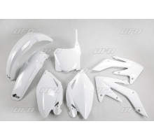 Пластиковий комплект  UFO HONDA crf 250r '08-'09 колір білий = ho112be041 (ho112e041)