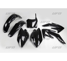 Пластиковий комплект  UFO HONDA crf 250r '08-'09 колір чорний = ho112be001 (ho112e001)