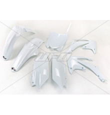 Пластиковий комплект  UFO HONDA crf 250r '11-'13, crf 450r '11-'12 колір білий (ho114e041)