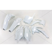 Пластиковий комплект  UFO HONDA crf 250r '11-'13, crf 450r '11-'12 колір білий (ho115e041)