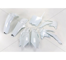 Пластиковий комплект  UFO HONDA crf 250r '11-'13, crf 450r '11-'12 колір білий (ho115e041)