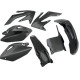 Пластиковий комплект UFO HONDA crf 250r '11-'13, crf 450r '11-'12, колір чорний (ho114e001)