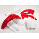 Набір пластикових обвісів HONDA crf 250r '11-'13, crf 450r '11-'12 колір oem (червоний/білий) (ho114e999) (ho114e999)