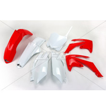 Набір пластикових деталей HONDA crf 250r '11-'13, crf 450r '11-'12 колір oem (червоний/білий) (ho115e999) (ho115e999)