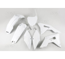 Пластиковий комплект  UFO HONDA crf 250r '18-'21, crf 450r '17-'20 колір білий (ho119e041) (ho119e041)