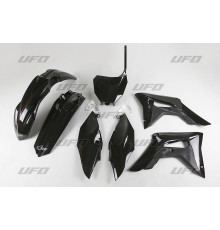 Пластиковий набір  UFO HONDA crf 250r '18-'21, crf 450r '17-'20 колір чорний (ho119e001)
