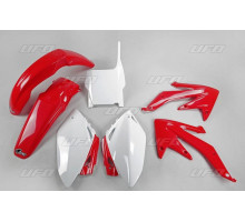Пластиковий комплект  UFO HONDA crf 450 r '07 колір oem (червоний/білий) (ho110e999) (ho110e999)