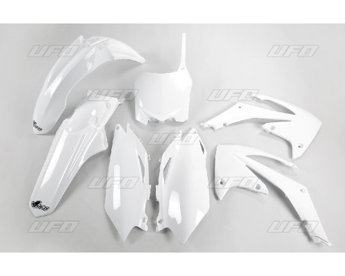 Пластиковий комплект UFO HONDA crf 450 r '09-'10, crf 250 '10 white (ho113e041) (ho113e041)