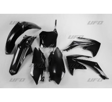 Пластиковий комплект  UFO HONDA crf 450 r '09-'10, crf 250 '10 колір чорний (ho113e001)
