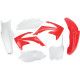 Пластиковий комплект UFO HONDA crf 450 r '09-'10, crf 250 '10 колір oem (червоний/білий) (ho113e999) (ho113e999)
