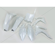 Пластиковий комплект  UFO HONDA crf 450r '13-'16, crf 250r '14-'17 колір білий(ho116e041)