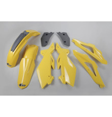Пластиковий комплект  UFO husqvarna cr 125/250 2t '06-08 жовтий