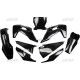 Пластиковий набір UFO husqvarna tc 125/250 '19-'22, fc 250/350/450 '19-'22 чорний (hu622e001) (hu622e001)