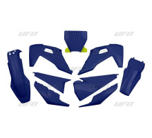 Пластиковий набір  UFO husqvarna tc 125/250 '19-'22, fc 250/350/450 '19-'22 navy blue (hu622e087) (hu622e087)