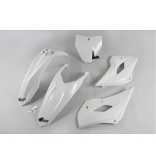 Пластиковий набір UFO husqvarna tc 85 '14-'17 колір oem (білий) (hu619e999) (hu619e999)
