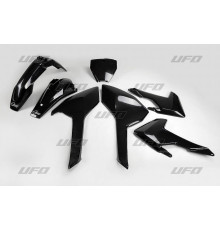 Пластиковий набір UFO husqvarna tc/fc 125/250/300/350/450 '16-'18 (крім tc 250 '16) чорний (hu616e001) (hu616e001)
