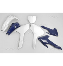 Набір пластикових деталей husqvarna tc/fc 125/250/300/350/450 '16-'18 (крім tc 250 '16) колір oem '16 (білий/блакитний) (hu616e999) (hu616e999)