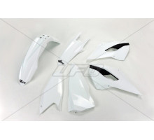 Пластиковий набір UFO husqvarna te/fe 125/250/300/350/450 '14 колір oem (білий) (hu614e999) (hu614e999)