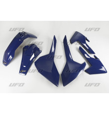 Пластиковий набір UFO husqvarna te/tx 125/250/300 '17-19, fe 250/350/450/501 '17-19 темно-синій (hu618e087)