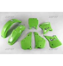 Пластиковий комплект  UFO kawasaki kx 125 '90-'91 колір oem '91 (зелений) (ka196e999a) (kawasaki kx 125 '90-'91) (ka196e999a)