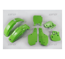 Комплект пластиковий  UFO kawasaki kx 500 '89-'92 колір oem '91 (зелений) (ka189e999a) (kawasaki kx 500 '89-'92) (ka189e999a)