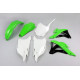 Комплект пластикових обвісів kawasaki kx 85 '14-'21 колір oem '16-'19 (зелений/білий/чорний) (ka222e999a) (ka222e999a)