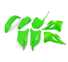 Набір пластикових  UFO kawasaki kx 85 '22-'25, kx 112 '22-'25 колір oem (помаранчевий/білий)