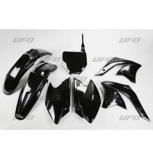 Пластиковий комплект UFO kawasaki kxf 250 '06 колір чорний (ka204e001)