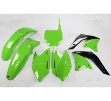 Пластиковий набір для  UFO kawasaki kxf 250 '06 колір зелений (ka204e026) (ka204e026)