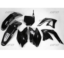 Пластиковий комплект  UFO kawasaki kxf 250 '07 колір чорний (ka208e001)