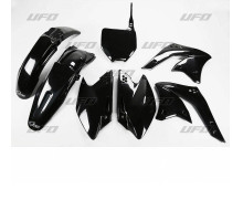 Пластиковий комплект  UFO kawasaki kxf 250 '08 колір чорний (ka210e001)