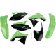 Набір пластикових обвісів kawasaki kxf 250 '09-'12 колір oem (зелений/чорний) (ka212e999) (ka212e999)
