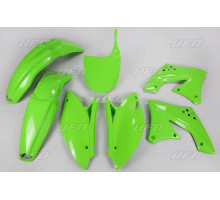 Набір пластикових обвісів kawasaki kxf 250 '09-'12 колір зелений (ka212e026) (ka212e026)