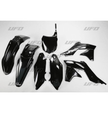 Пластиковий комплект UFO kawasaki kxf 250 '13 колір чорний (ka219e001)