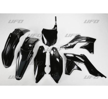 Пластиковий комплект UFO kawasaki kxf 250 '13 колір чорний (ka219e001)