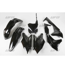 Набір пластикових обвісів kawasaki kxf 250 '18-'20 колір чорний (ka225e001)
