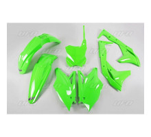 Пластиковий комплект  UFO kawasaki kxf 250 '18-'20 fluo green (ka225aflu)