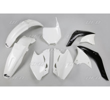 Пластиковий комплект  UFO kawasaki kxf 450 '06-'08 колір білий kx (ka209e047) (ka209e047)