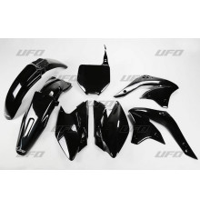 Пластиковий комплект  UFO kawasaki kxf 450 '06-'08 колір чорний (ka211e001)