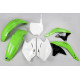 Комплект пластикових UFO kawasaki kxf 450 '07 колір oem (зелений/білий) (ka209e999) (ka209e999)