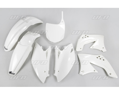 Пластиковий набір UFO kawasaki kxf 450 '09 колір білий kx (ka213e047) (ka213e047)