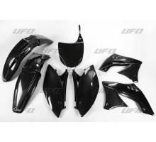 Пластиковий комплект  UFO kawasaki kxf 450 '09-'11 колір чорний (ka213e001)