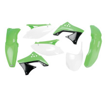 Набір пластикових обвісів kawasaki kxf 450 '09-'11 колір oem '09 (зелений/чорний) (ka213e999) (ka213e999)