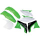 Набір пластикових обвісів kawasaki kxf 450 '09-'11 колір oem '10-'11 (зелений/білий/чорний) (ka216e999) (ka216e999)
