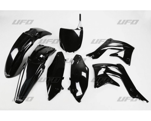 Пластиковий комплект UFO kawasaki kxf 450 '12 колір чорний (ka217e001)