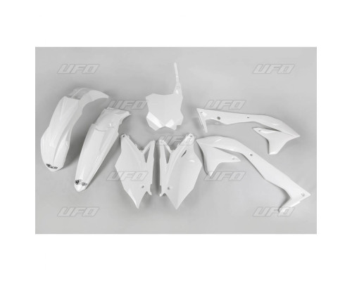 Пластиковий набір UFO kawasaki kxf 450 '18 white (ka226e047)
