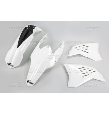 Набір пластиковий UFO ktm exc '09-'10 колір білий (kt511e047) (kt511e047)